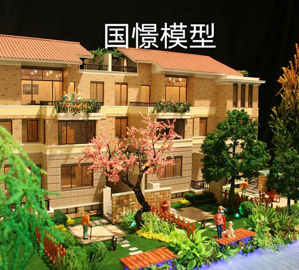 阳城县建筑模型
